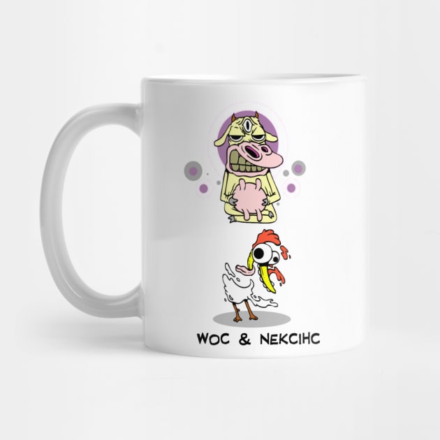 woc & nekcihc by Talonardietalon